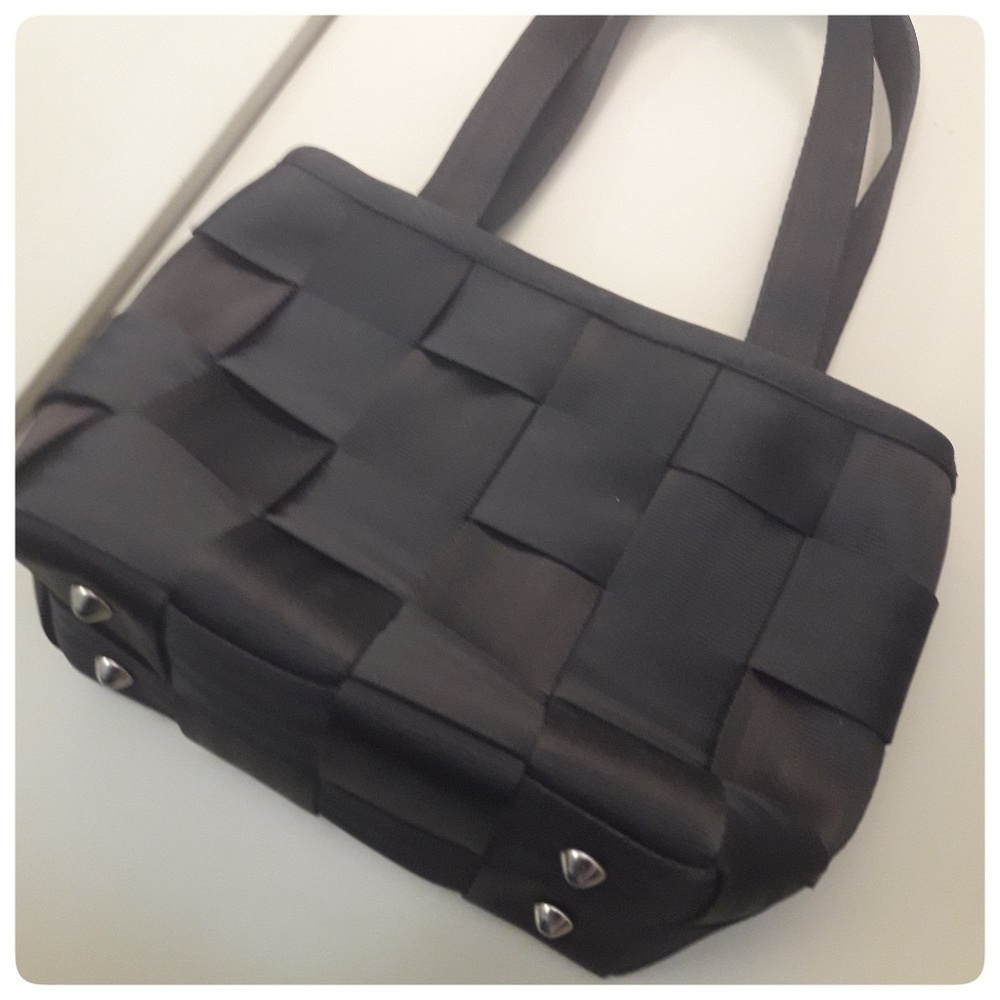 The Original Seatbelt Black Shoulder Bag
